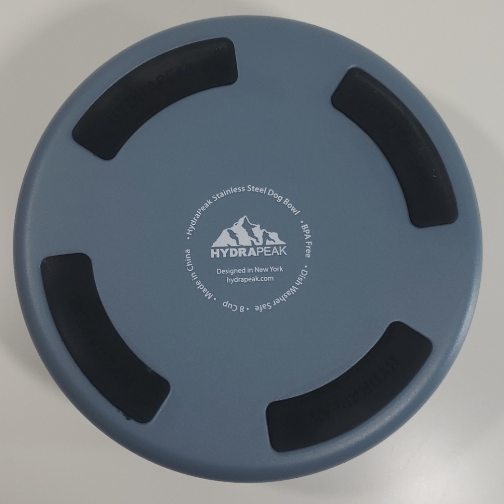 HydraPeak Pets Stainless Steel Dog Bowl 8 cups - Picture 6 of 7